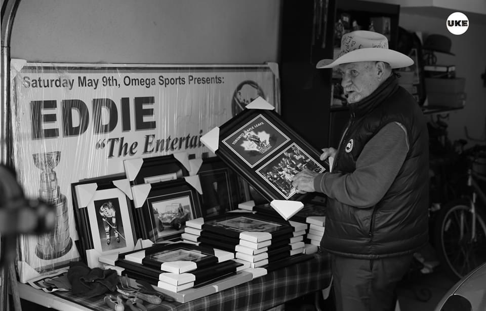 volodymyr_mula's tweet image. R.I.P. to #EddieShack . It was a big honor for me to invite you to the #UKEdocumentary movie. Thank you for the last big interview in your life 😢 Your glory will live forever! #uke #Documentary #NHL