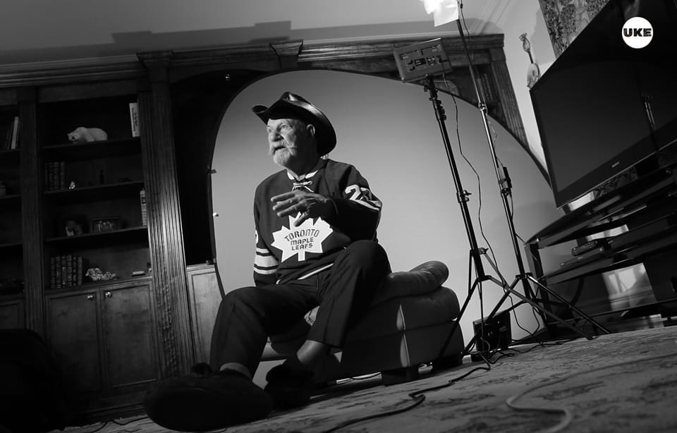 volodymyr_mula's tweet image. R.I.P. to #EddieShack . It was a big honor for me to invite you to the #UKEdocumentary movie. Thank you for the last big interview in your life 😢 Your glory will live forever! #uke #Documentary #NHL