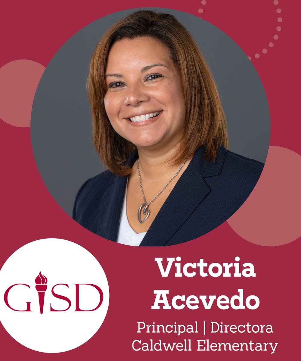 gisdnews's tweet photo. The following campus administration position has been approved:
Victoria Acevedo - Principal at Caldwell Elementary School https://t.co/0TDfGjR9Xo