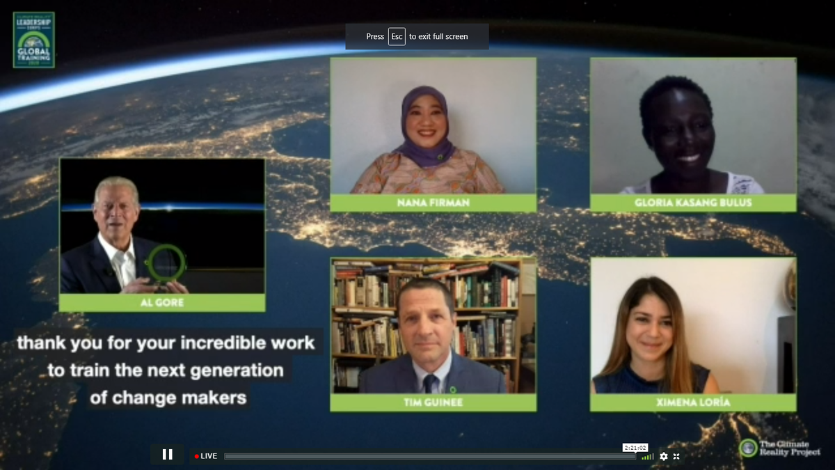 MusaratAMIN's tweet photo. I have completed Training sessions with the @ClimateReality (A Global Movement led by former vice President Al Gore).It was quite a learning experience and also motivated me to do something for my country and community.#GlobalTrainingJuly and #LeadOnClimate https://t.co/GIDfLhaTwD