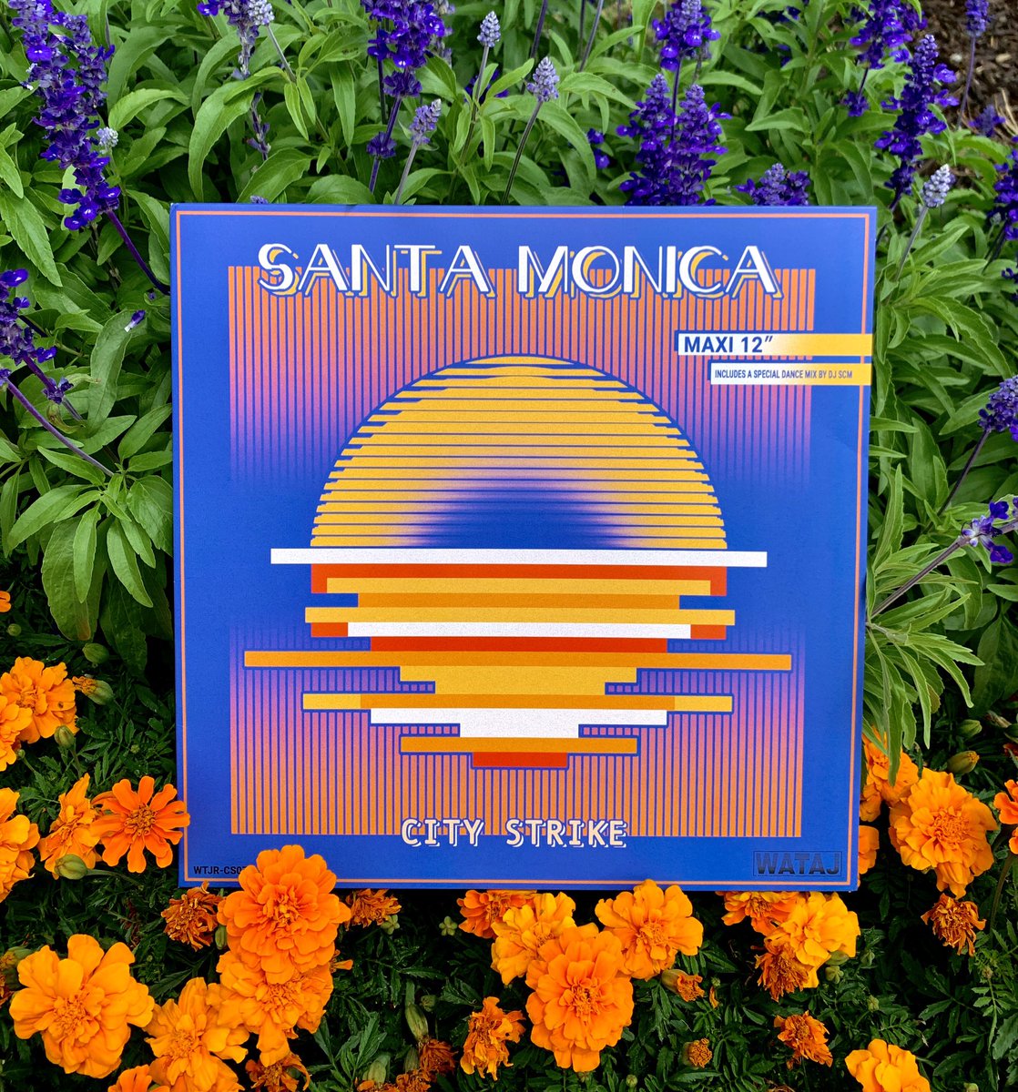 thesunlounge23's tweet photo. this one was delayed a bit in getting to me due to the pandemic, but finally, #CityStrike’s ‘Santa Monica’ has arrived...tropical dancefloor fire for sunrises and sunsets alike, plus a remix from #DJSCM with one of hottest basslines ever ✌️🌴❤️ https://t.co/99ckobafqb