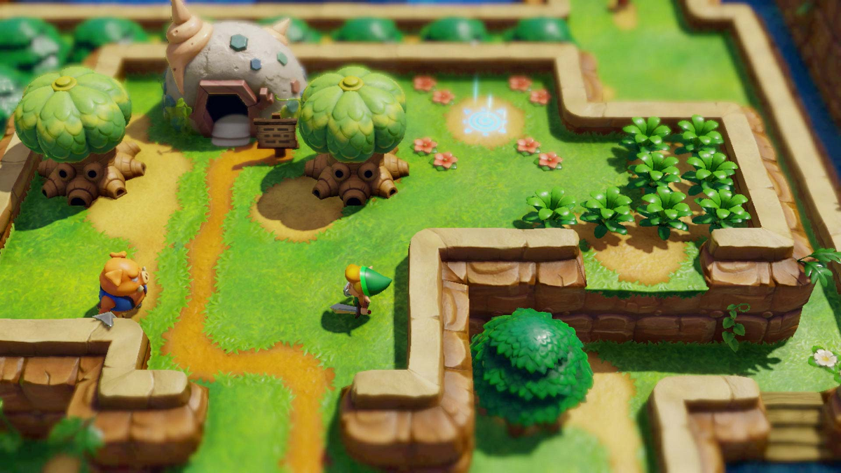 I really enjoy Nintendo's trend of making worlds look like they're handcrafted by real materials. The art direction and PBR compliment each other. This approach, born out of building physical dioramas and sets, using real materials, is my jam recently.