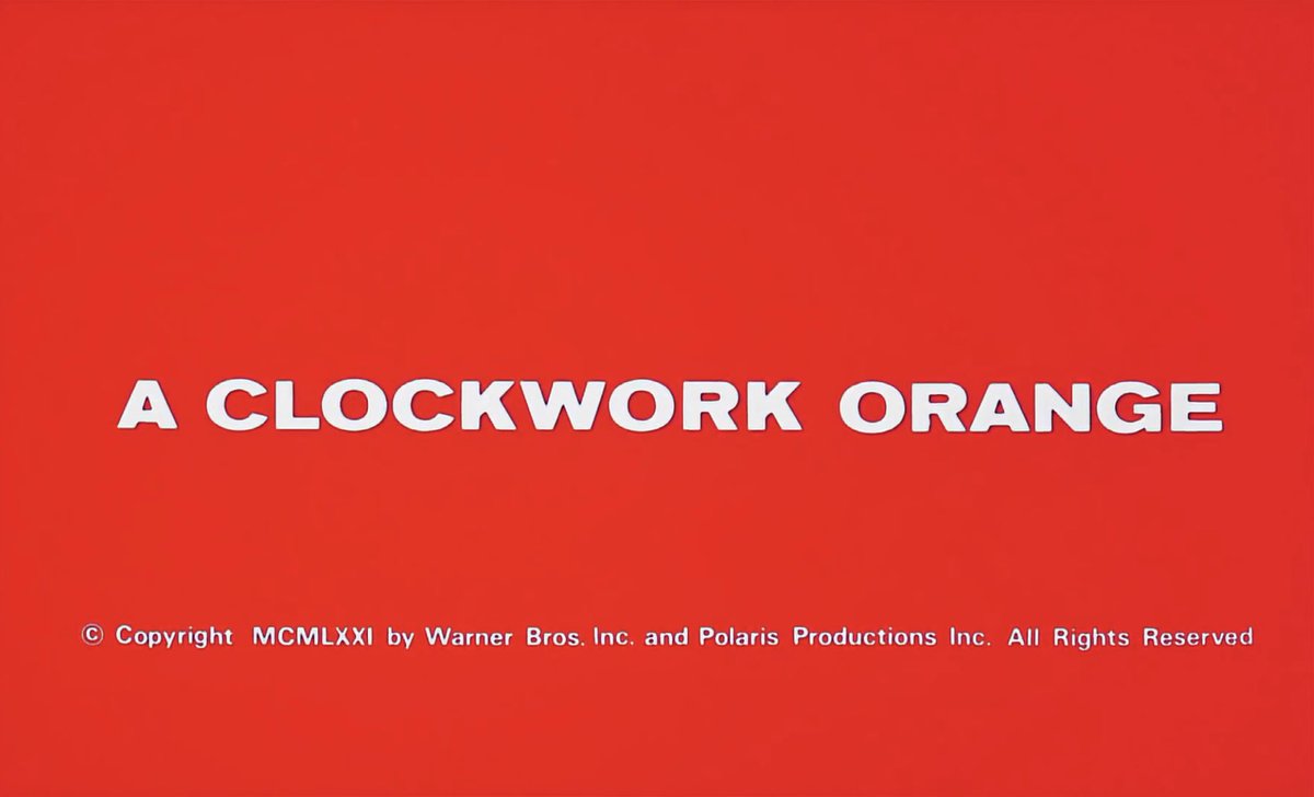 TheCinegogue's tweet photo. Kubrick Title Cards https://t.co/iUUkLWi48H