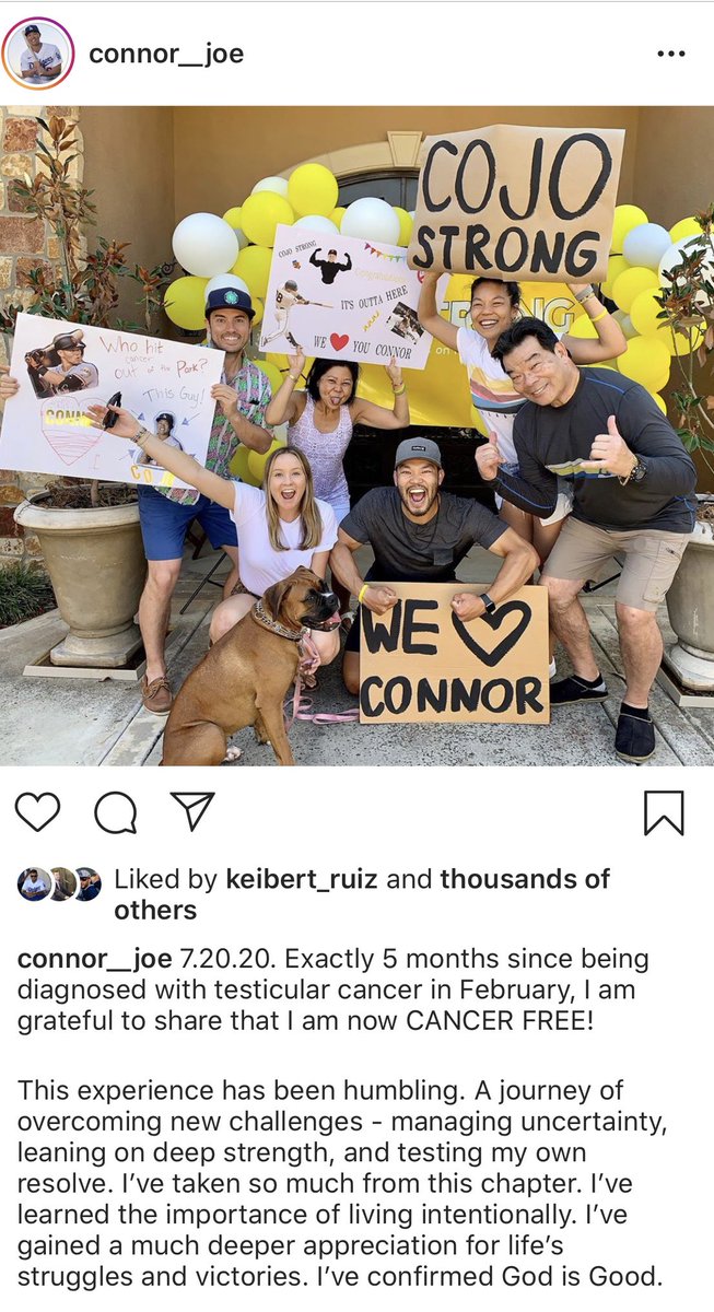 Congratulations C-Joe and your family! So happy for you man, your a true hero! Now get back in the cage and get ready for 2021!! #CojoStrong