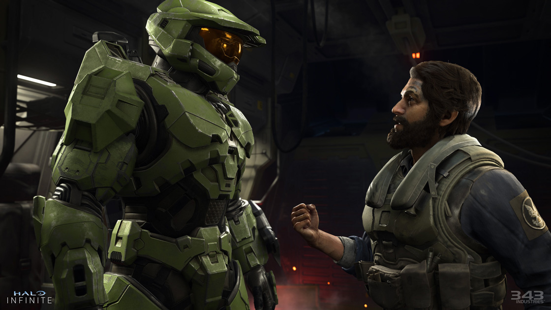 This is 100% the best that the Master Chief has looked. He retains the same beefiness present in 4/5 but has a mixture of styles from different armors we've seen him sport, mainly with the classic Mark VI leading the look.