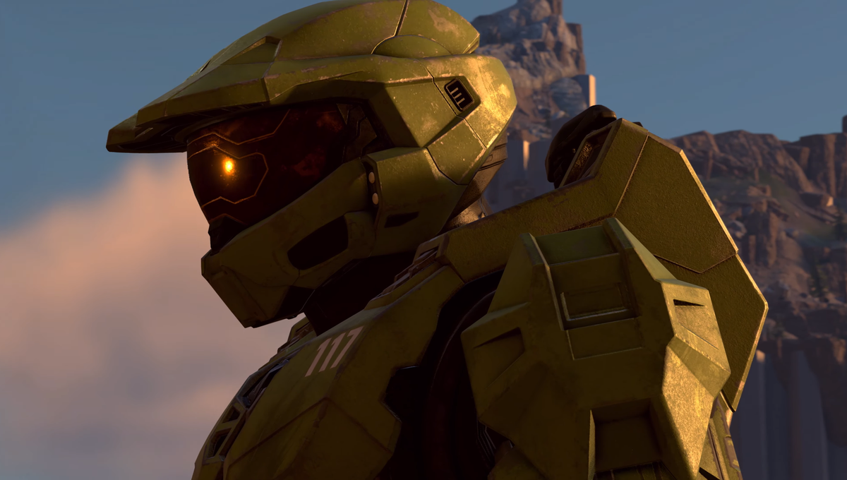 This is 100% the best that the Master Chief has looked. He retains the same beefiness present in 4/5 but has a mixture of styles from different armors we've seen him sport, mainly with the classic Mark VI leading the look.