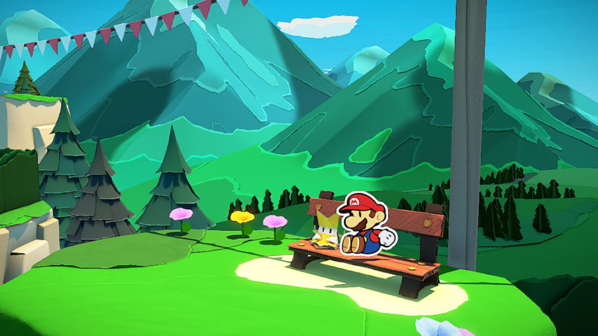 I really enjoy Nintendo's trend of making worlds look like they're handcrafted by real materials. The art direction and PBR compliment each other. This approach, born out of building physical dioramas and sets, using real materials, is my jam recently.