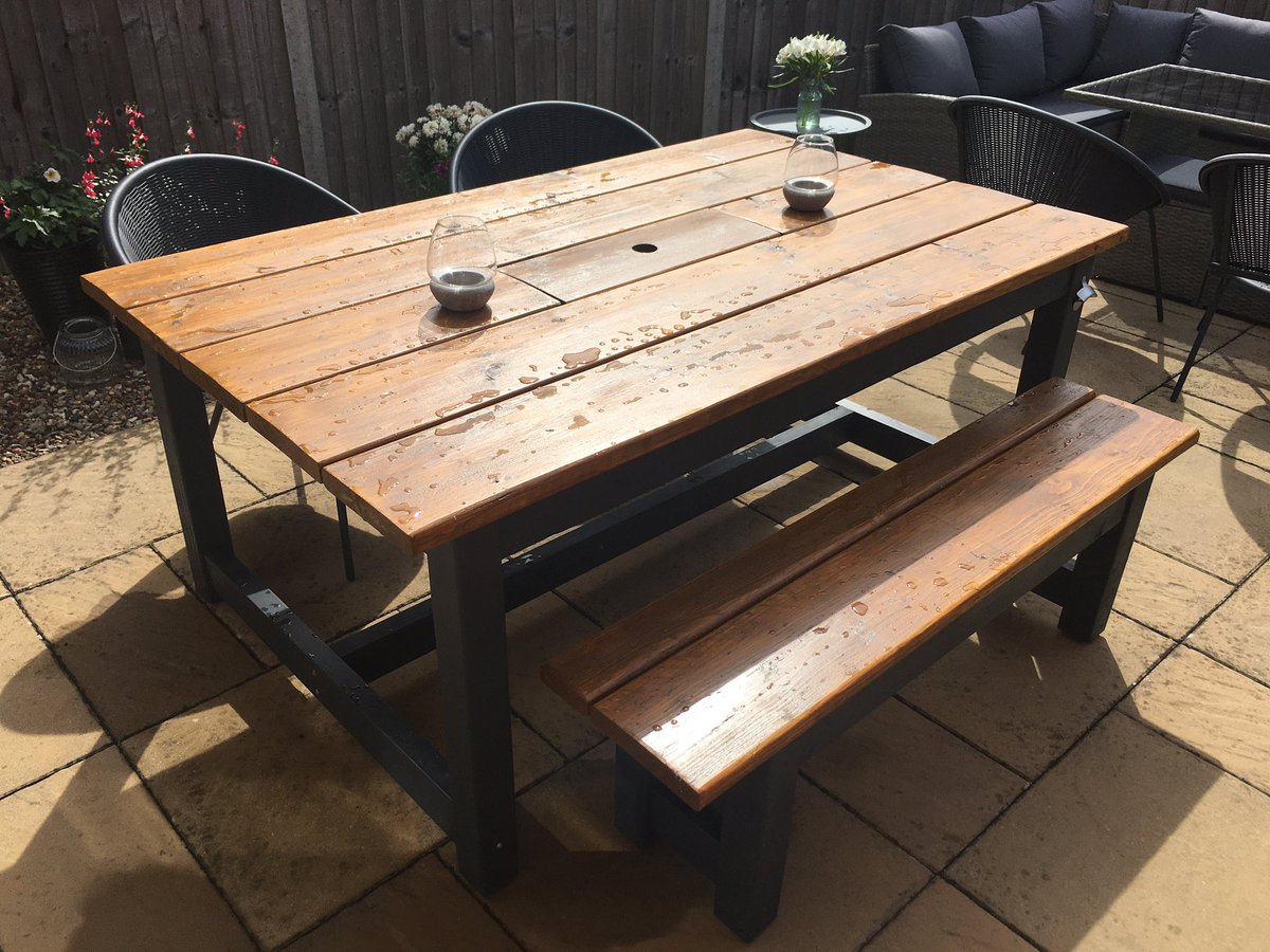 HodgesTracy's tweet photo. The Prosecco table has arrived!!Cannot wait to use it!! It is stunning @TheTableGuyUK - thank you #ProseccoTable #handmade 🎉🥂❤️ https://t.co/yP52OWxCZ9