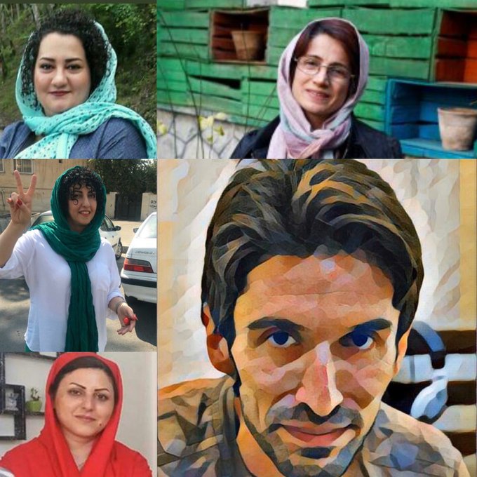 The mullahs' regime in #Iran must know that we will not stop posting #FreeAtena #FreeNasrin #FreeNarges #FreeArash until you free them all #Khamenei #IRGC