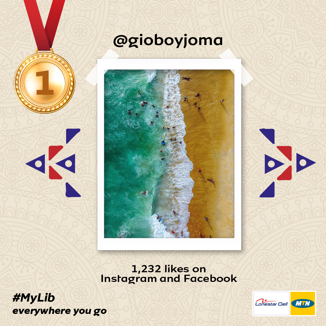 MTNlonestar's tweet photo. And the winner of our #MyLIB competition is..... @gioboijoma Congratulations!! ๐ฑ๐ท๐๐๐๐๐ He got an amazing 1,232 votes on Instagram & Facebook. https://t.co/0LfugjOR3Z