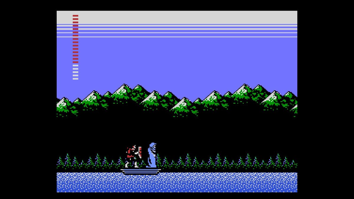 NickeTendo's tweet photo. #Castlevania2 #SimonsQuest 
#NES #NintendoSwitch https://t.co/yALlLLnmJU