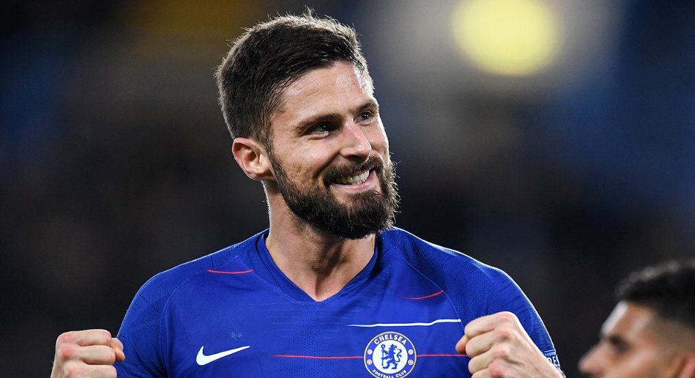 FutBlu's tweet photo. Chelsea Fc best players in:
Attacking :Giroud
Midfield:Kovacic
Defence :Azplicueta 
GK:GOD'S GRACE
#CHEWOL https://t.co/wKjBfx5P2u