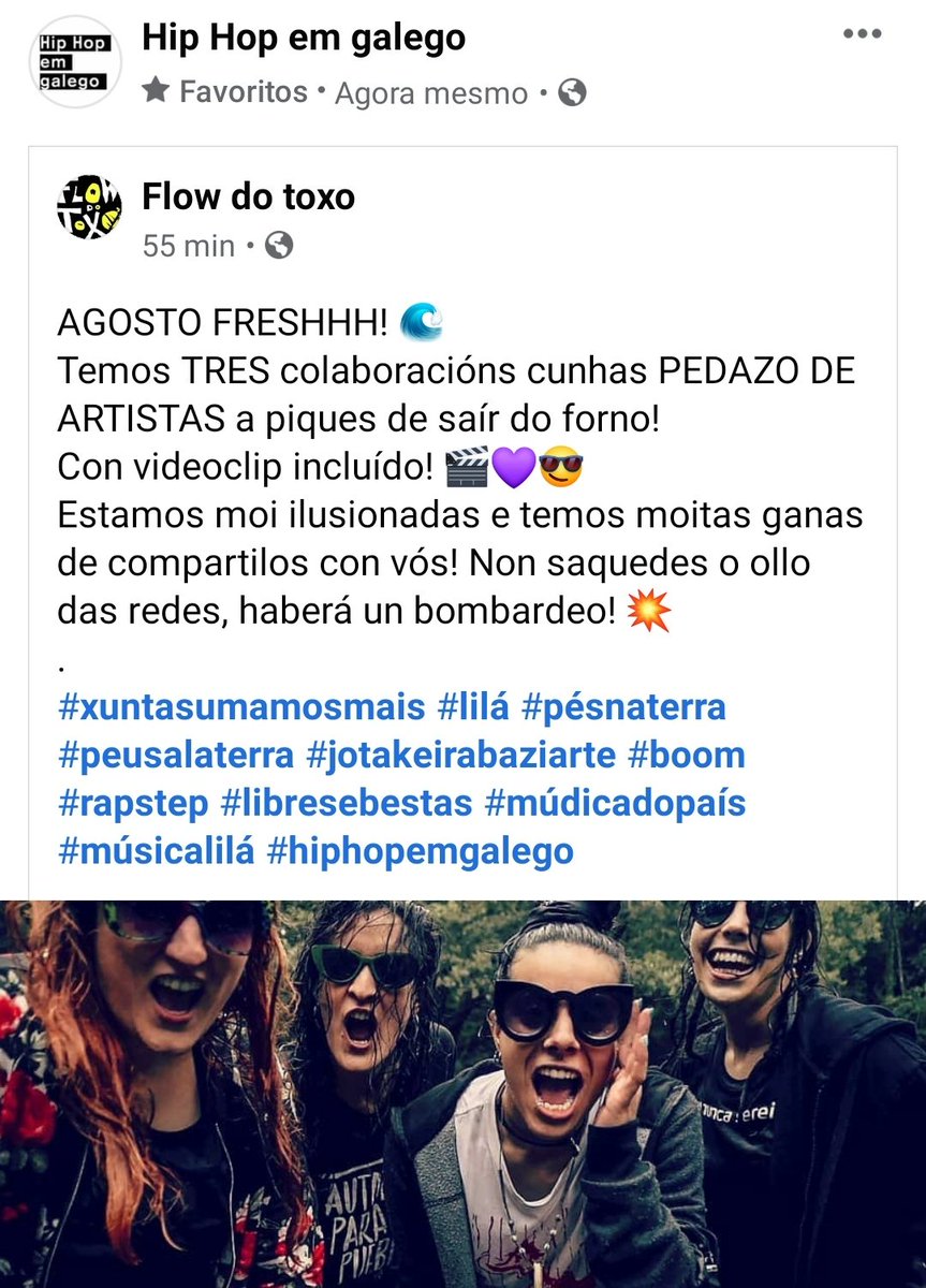 HipHopGalego's tweet photo. Se non te enteraches, Agosto promete moito grazas a 3 temazos que andan cociñando as #FlowDoToxo https://t.co/8sgEOZmS19