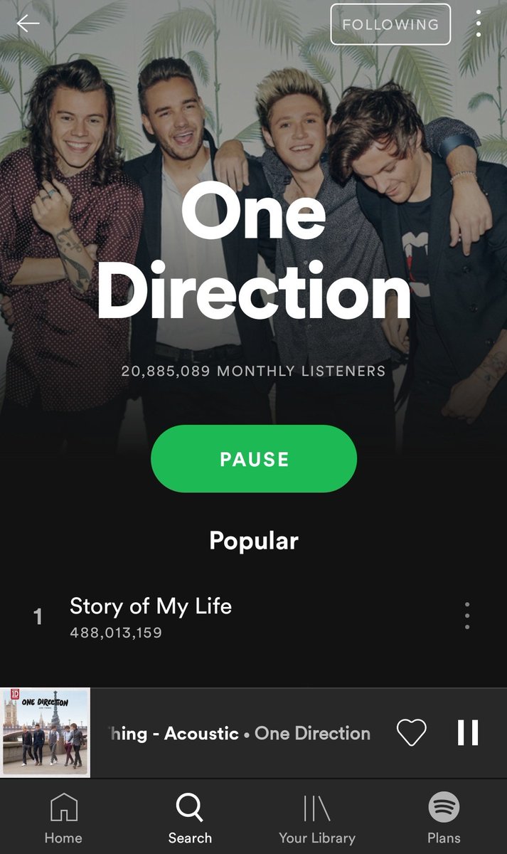 dany_7070's tweet photo. Heck memories, #Spotify have not added #zayn in background pic in of 1D Artist....

We don't have any memories without Zayn, sorry https://t.co/yfehNL8278
