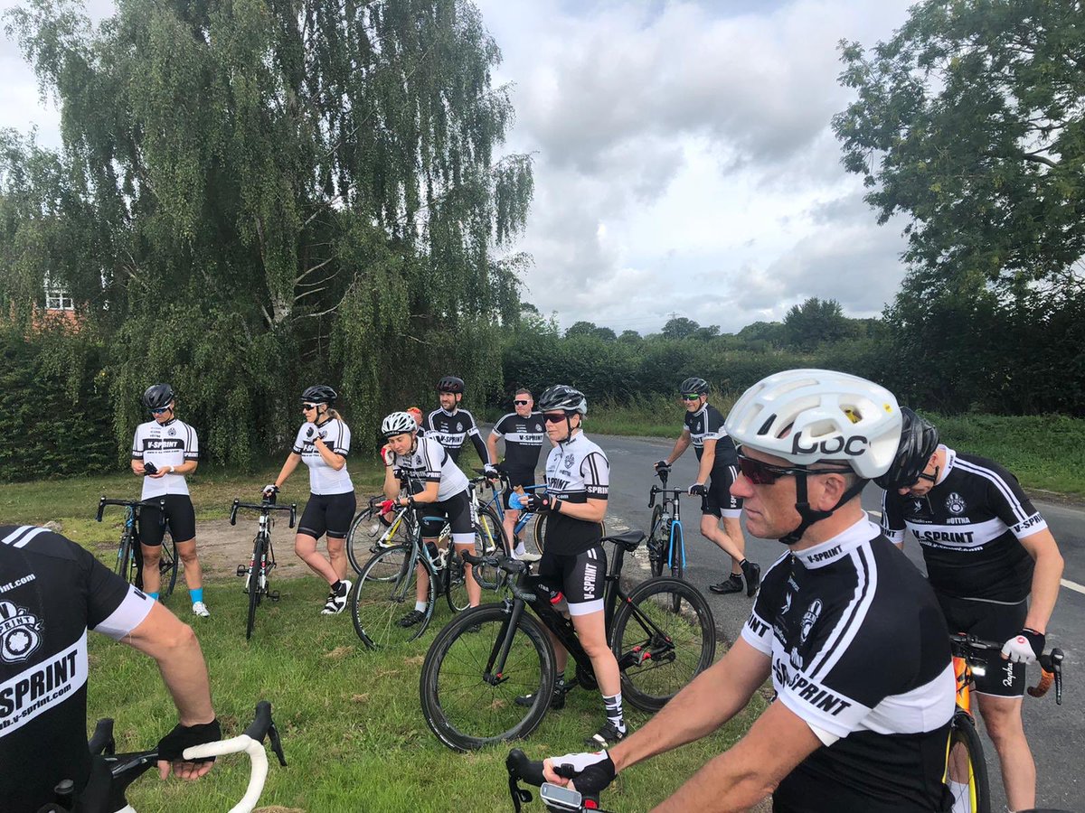 akeyscreative's tweet photo. V-Sprint TT today...First @TeamVSprintRide organised club event since lockdown and enjoyed every second! #OTTNA #greatclub #vsprintlegends #cyclinglife #TT https://t.co/MsncO05Oit