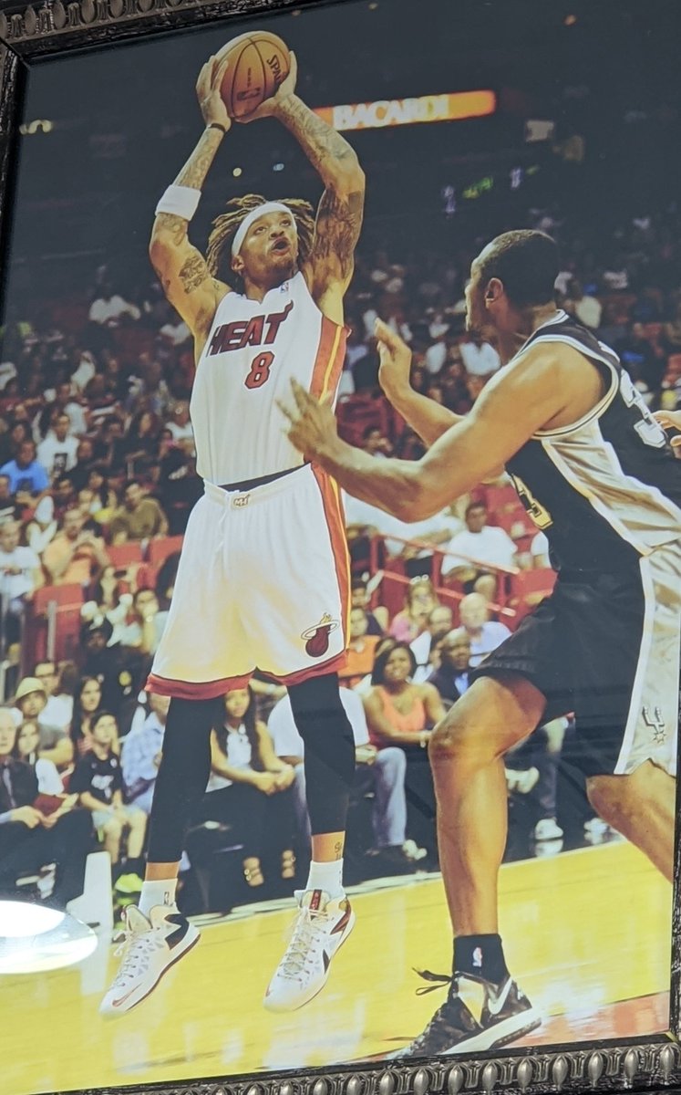 THE HEAT DRAFTED MICHAEL BEASLEY AND BROUGHT HIM BACK IDK HOW MANY TIMES BECAUSE THEY CAN RECOGNIZE GREATNESS