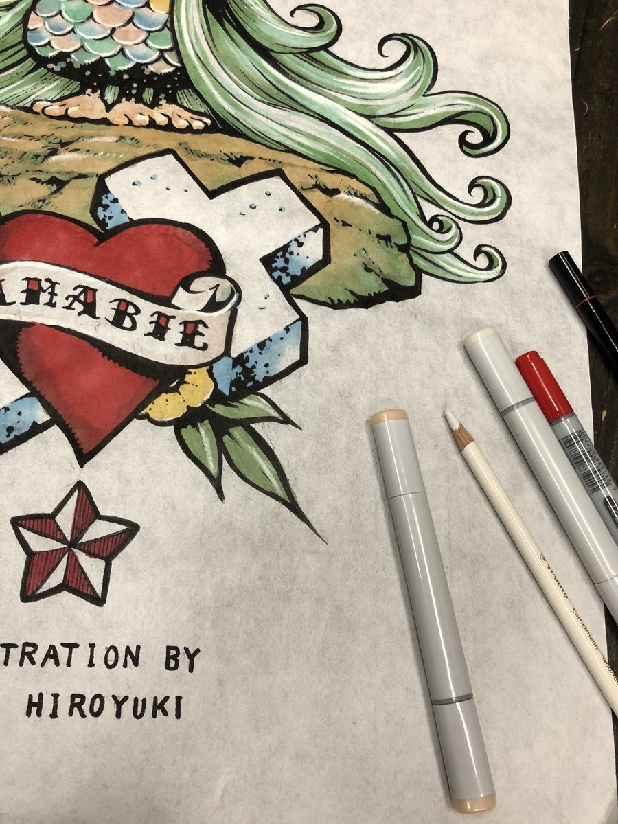 浅田弘幸 おはようございます 毎年恒例８月上旬の鶴岡八幡宮ぼんぼり祭り 開催危ぶまれていましたが 今年もお話いただいたので ならばって よく寝てるあの子の ほんきだしそうな 姿 笑 を描きました 無事に 皆さんに見てもらえることを祈る