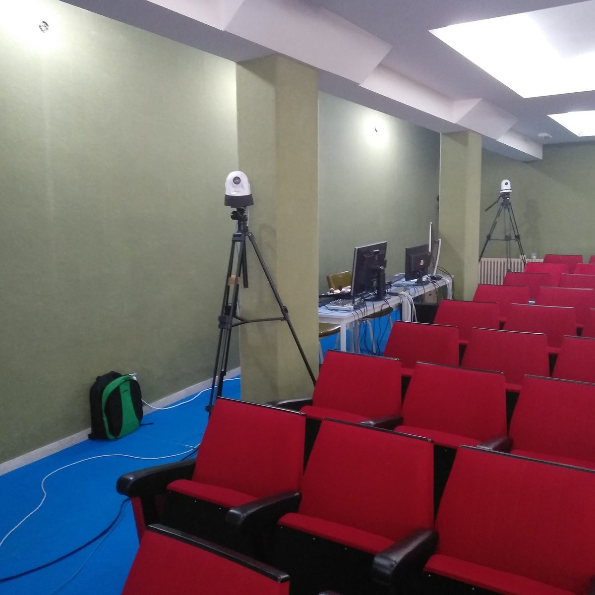 CiudadEducacion's tweet photo. Todo preparado para #prensaypoder2020 #SanGabrielAranda #VIIIedicion #ArandadeDuero. Emitimos todas las ponencias en directo gracias a #Udima #Cef Empezamos. Adelante!! #Españavacia #Españarural #despoblacion @graciano_palomo https://t.co/4EwvOZ6eIg
