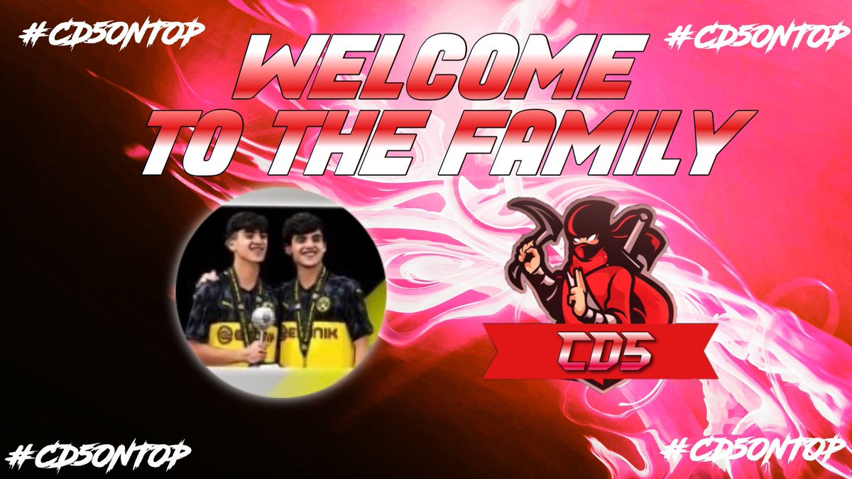 Cd5Gaming's tweet photo. EXCITED TO ANNOUNCE @LechugaTwins JOINING THE CD5 FAMILY AS CONTENT CREATORS🤩
#CD5ONTOP https://t.co/LyfWqKGcMY