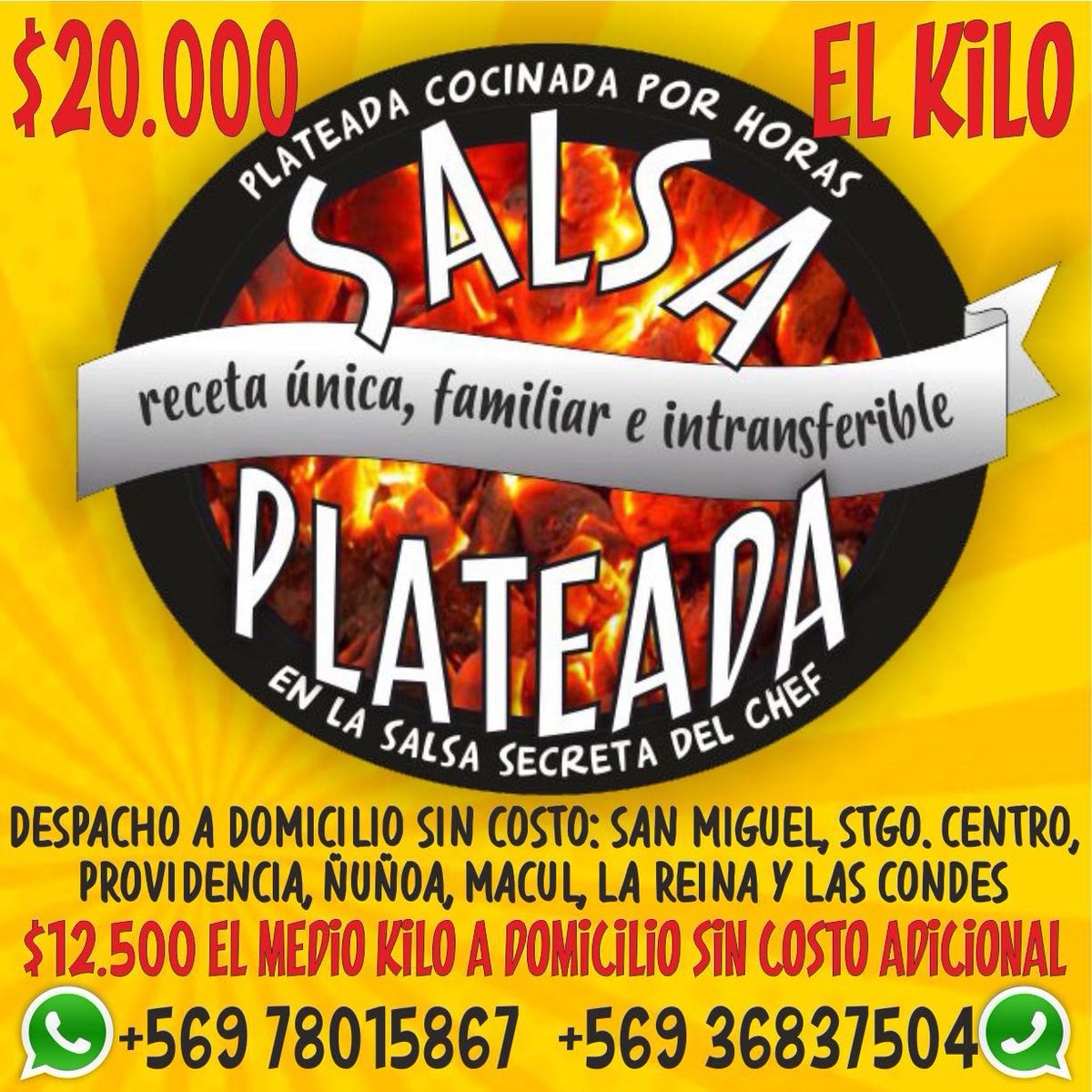 EmprendeAca's tweet photo. Salsa Plateada. Plateada en salsa secreta @zebravoyager @flozulueta @rgmscl @FridaSiKahlo @lorecuadra @_csb37 @AlexImNot @Gouvrard @unacurandera @Cayita_Rioseco @Caya2010 @sergioulloa1 @LadyVioletMG @amiguitalily @PhoenixTheAlice @psanmigu @MrsVanBuren @criide @Meruanista https://t.co/Iay4MvdevB