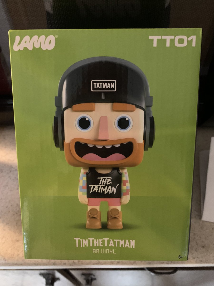 Stay__Bearded's tweet photo. Shopping  @Target today randomly and came across this beautiful @timthetatman lamo vinyl couldn’t say no!! https://t.co/DtaSO4nHHH