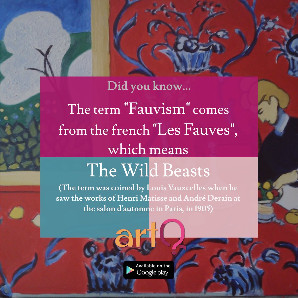 ArtqTrivia's tweet photo. Art Trivia! 💜
https://t.co/CAWnFYFp18
#didyouknow #artgeek #artlovers https://t.co/vsUYYsn0Q8
