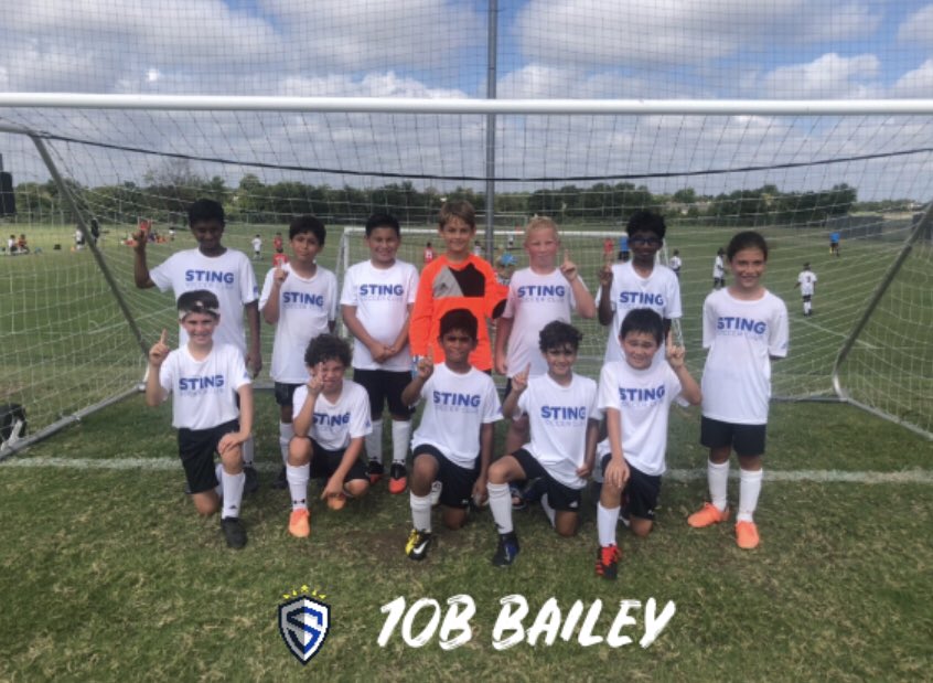 StingSoccerClub's tweet photo. Congratulations to our 2010B coached by Tom Bailey for qualifying into Classic League D1 this weekend. #StingSC https://t.co/NFWPENlOG0
