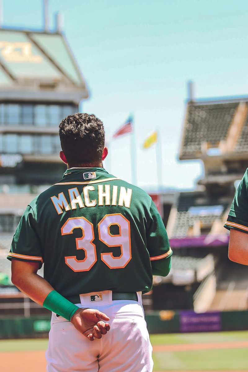 Athletics's tweet photo. Welcome to The Bigs, Vimael Machín!
#RootedInOakland https://t.co/wjiUtHytS1