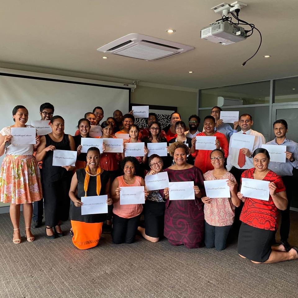 angry_kpra's tweet photo. Vinaka @munroleys staff for joining the movement. #StopRapeFiji #CleanRugby https://t.co/r64UPHmBtt