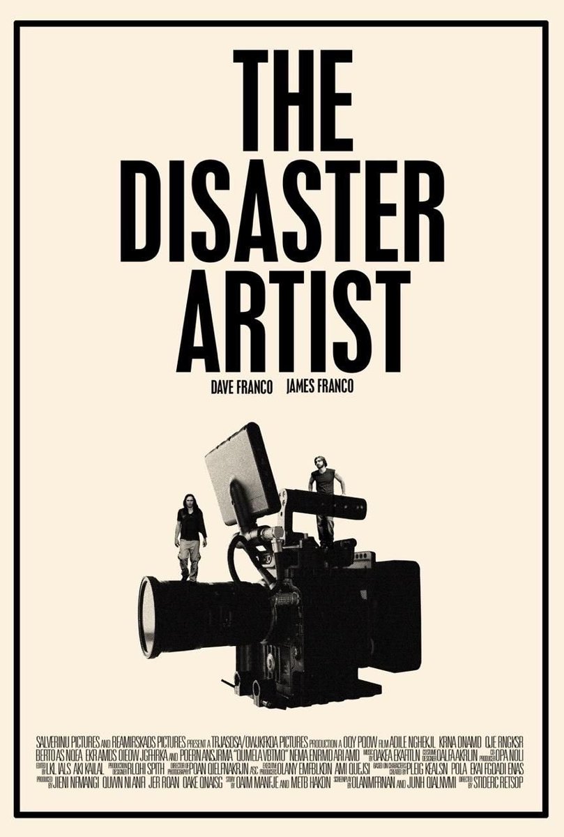 The Disaster Artist (2017)They definitely took some artistic liberties with the source material, but a very entertaining movie nonetheless.