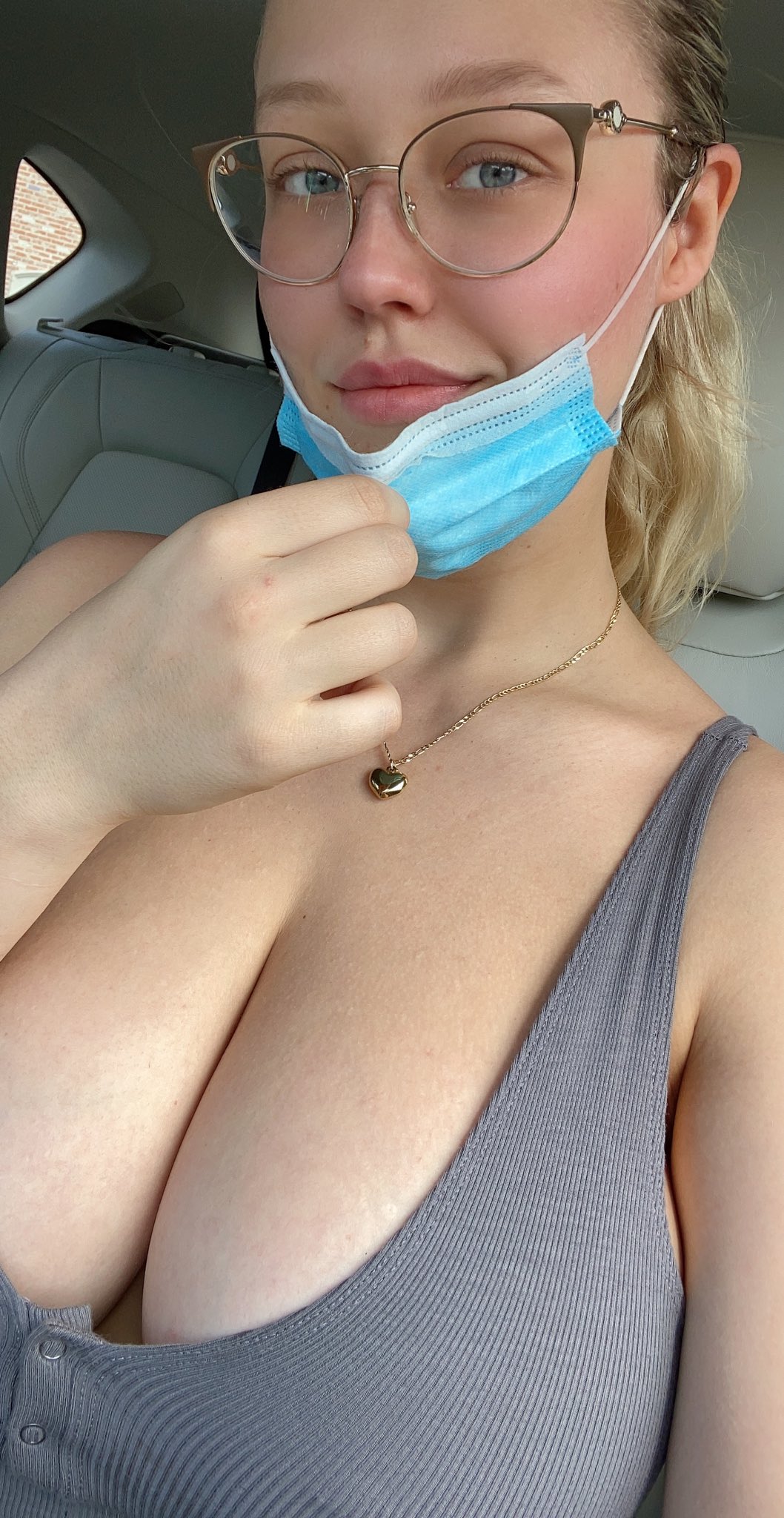 TW Pornstars - 2 pic. Sabrina Nichole🍉. Twitter. Me and my big tits say  wear a mask😤. 9:18 PM - 26 Jul 2020