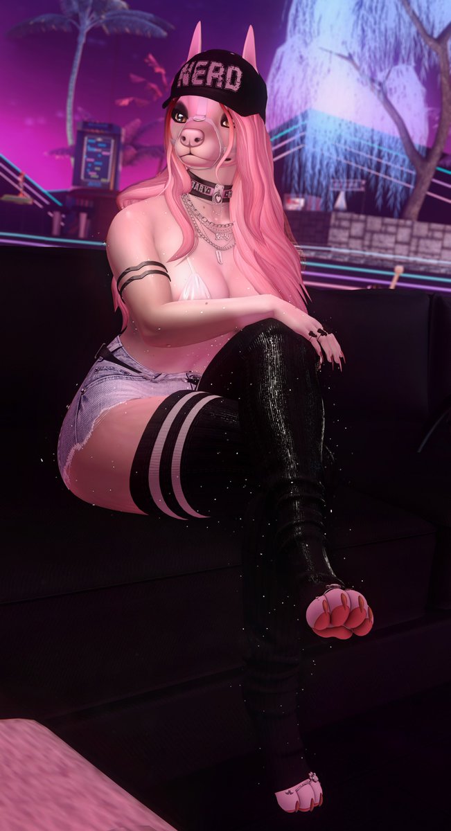 sista_sohl's tweet photo. Ooof he sure knows how to make you feel pretty. A quick shot from @ATheblueshark ♥ Danks nom nom #slclub #synthoasis #secondlife #photography #furry #fashion https://t.co/pGkFwfLDtv