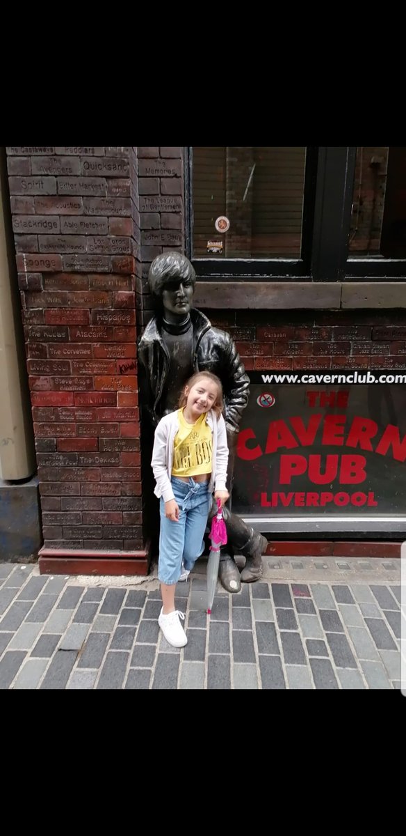 AlexBlount13's tweet photo. @EastfieldPS After having a Beatles themed day at school during the last week of term, India became a fan of the Beatles and asked to go to Liverpool to see the sights! https://t.co/VMVm1i2VH4