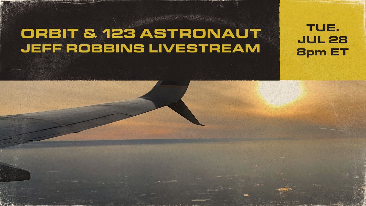 123Astronaut's tweet photo. Jeff Live Tuesday 🚀 - https://t.co/890OUdXeqv https://t.co/hmTM2JEnmC
