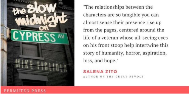 audreyanne444's tweet photo. Amazing review ⭐️⭐️⭐️⭐️⭐️ #TheSlowMidnightOnCypressAvenue by @MikeFigs is available now at #amazonbooks #BarnesAndNoble & more! Drops 8/4/20 https://t.co/tRWaiMVuti #WritersCafe #bookworm #bookbuzz #ereaders #fiction #WhatToRead #WritingCommunity #read https://t.co/bYUTcVFJxU
