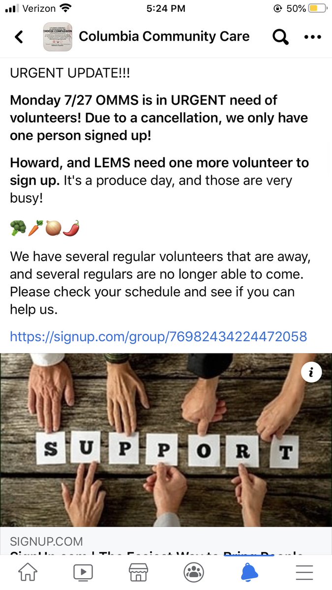 Columbia Community Care tweet media