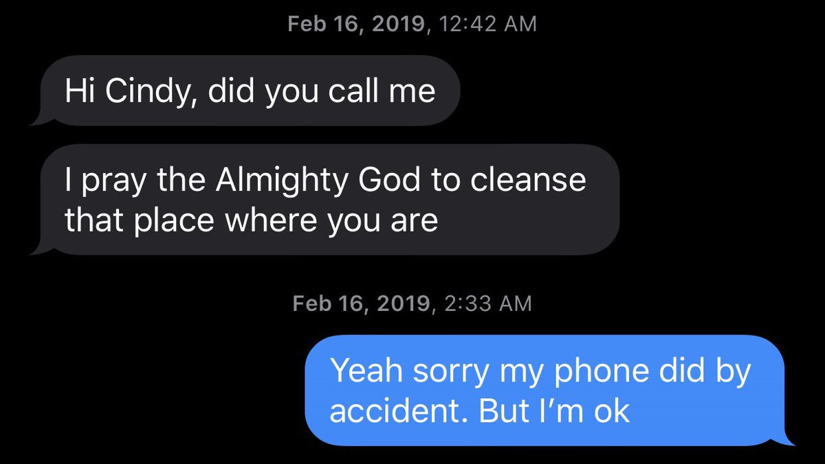 blackcindyy's tweet image. that one time I accidentally butt dialed my mom when I was out at a club 😭