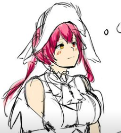 The hint was already in place, yes the chosen vtuber will be Marine for my next art. 