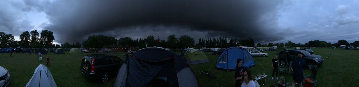 scottsalter78's tweet photo. Not surprised about a #Tornado in #Northampton. View whilst camping at #billingaquadrome was a sign of something a miss.... https://t.co/FyxNIgLCau