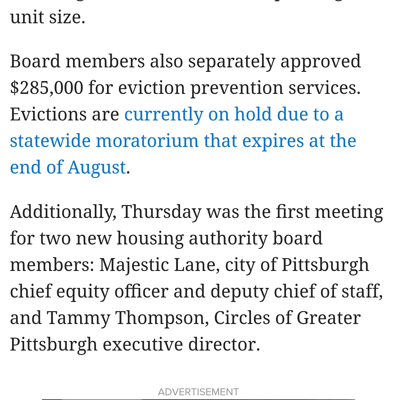 housing authority city of pittsburgh staff