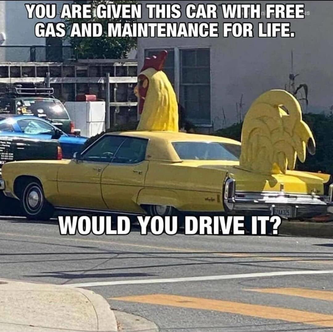 zigx6969's tweet photo. Just call Me The Colonel #kfc #chickencar https://t.co/CAmgTSmZB1