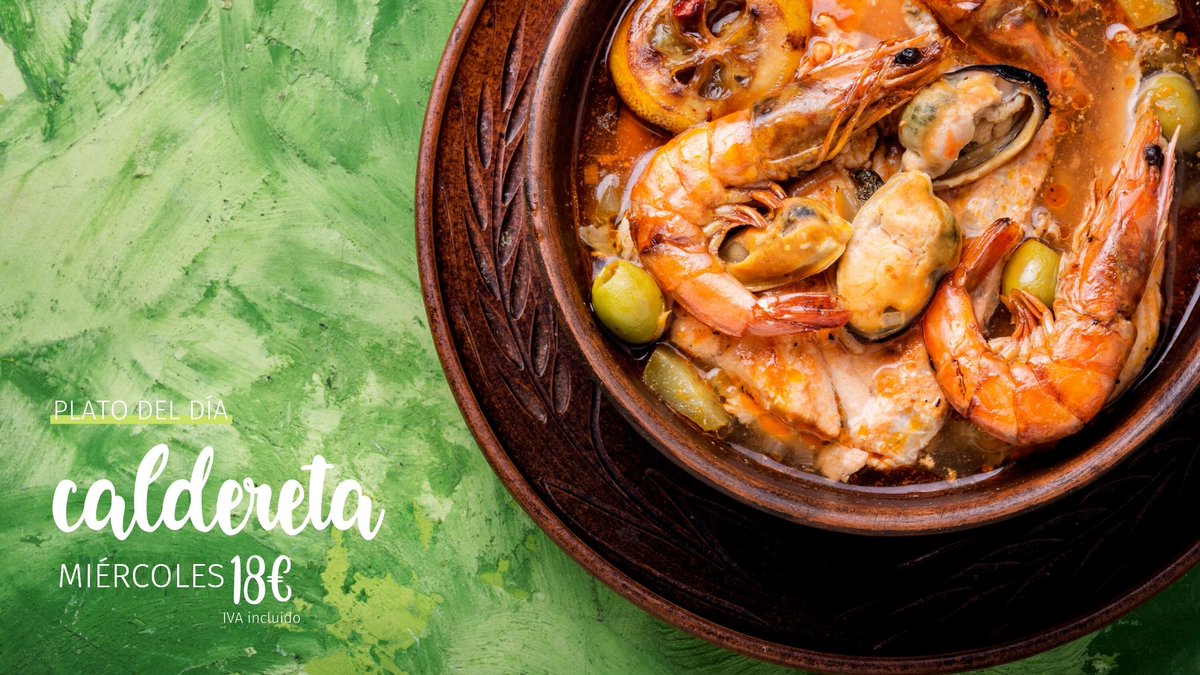 LucioAsador's tweet photo. Saborea nuestra deliciosa caldereta de marisco, ¡plato del día! 🦀 https://t.co/tn7ywoV2OH