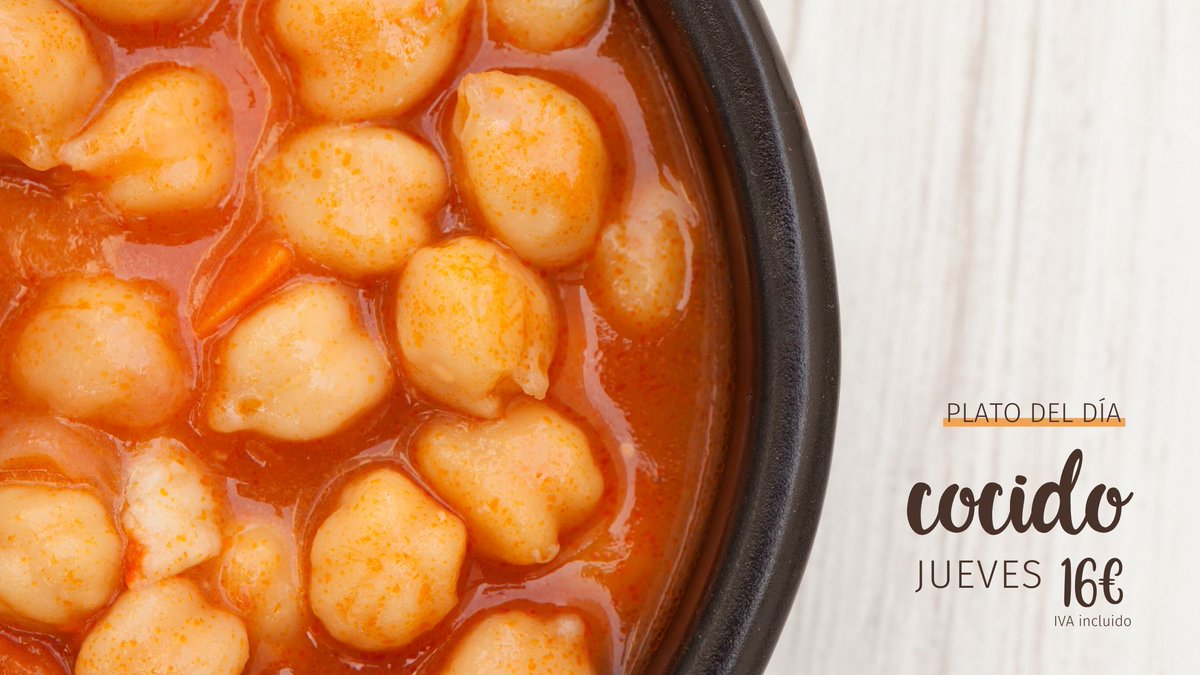 LucioAsador's tweet photo. ¿Te apetece probar nuestro tradicional cocido? 🥣 https://t.co/lCVD3DYAhZ