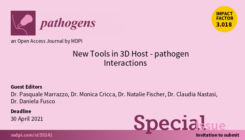 paskmarrazzo's tweet photo. So pleased to announce our Special Issue on @Pathogens_MDPI is welcoming submissions! Please RT
https://t.co/MSDcrm1RzB
#microbiology #pathogenesis #vaccine #3Dmodel   #immunology #globalhealth #organoids #pathogens #antimicrobials  #drugdiscovery #biomarkers #infectiousdiseases https://t.co/ScaCsivMuE