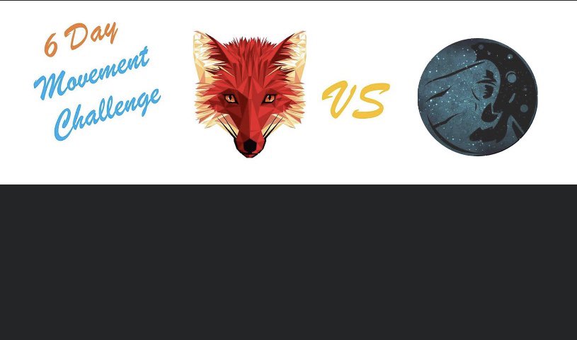 Thank you to our friends@noxultimate for agreeing to a 6 day move my challenge!   We are looking forward to the challenge!