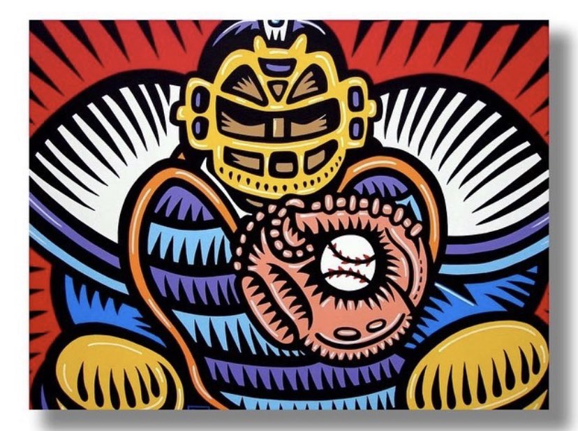 Happy to see a new kind of mask this weekend! Keep using your mask and playing it safe! <a href="/memorial_ms/">Memorial M.S.</a> #BurtonMorris