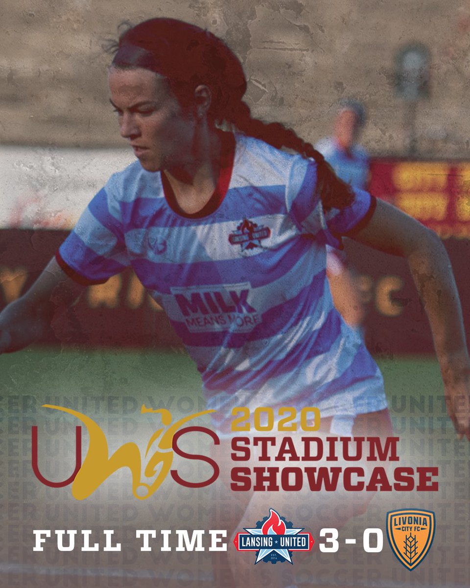 UWSSoccer's tweet photo. .@LansingUnited takes third-place with a 3-0 victory over @LivoniaCityFC at the 2020 UWS #KeyworthShowcase🥉 https://t.co/cSNa650CNf