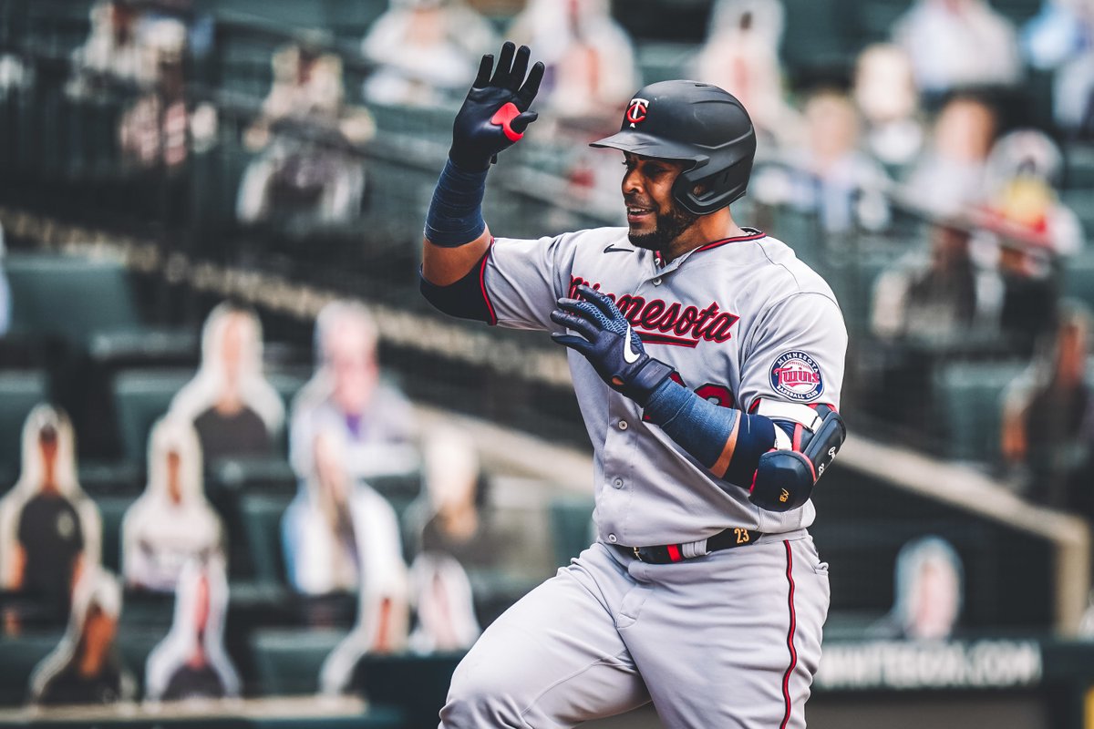 Twins's tweet photo. 14 runs today, and @ncboomstick23 drove in half of them. 🥰
 
#TwinsWin | #MNTwins https://t.co/SEyB4bwZZJ
