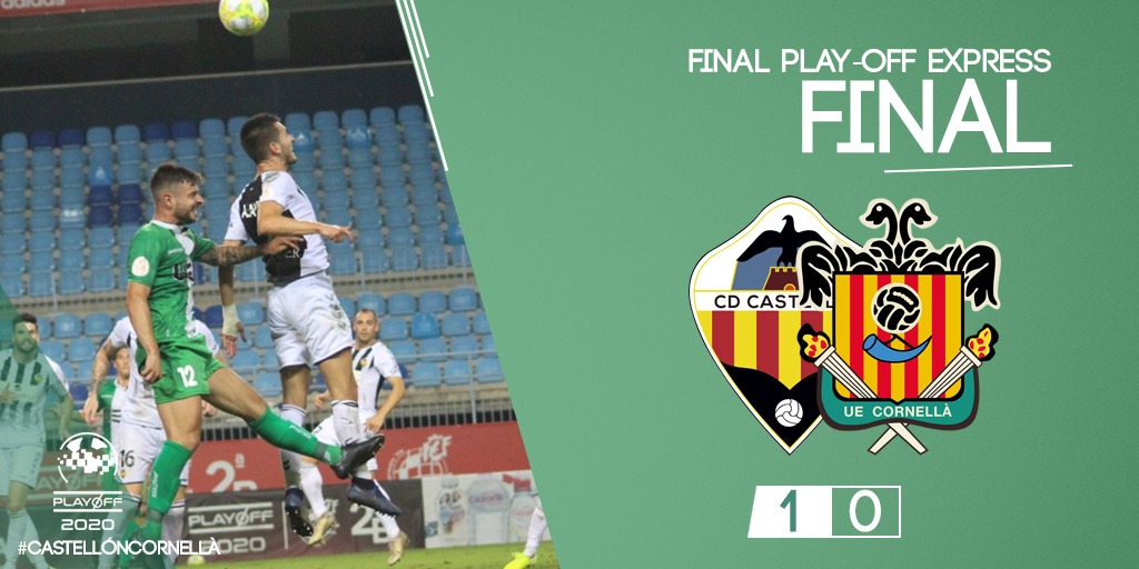 ue_cornella's tweet photo. FINAL A LA ROSALEDA.

@CD_Castellon 1-0 #UECornellà  

HO TORNAREM A INTENTAR. ESTEM ORGULLOSOS D'AQUEST EQUIP 😍💪🏻
 
#CastellónCornellà #IlusiónVerde 💚 https://t.co/yW7BGgFHAC