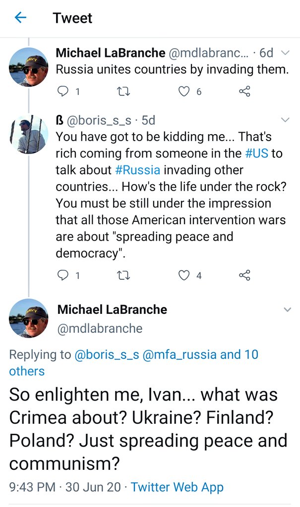 boris_s_s's tweet photo. "Most people don't really want the #truth. They just want reassurance that what they believe in is the truth."
#QuestionMore #choose2learn #2learnis2evolve #TIL #EU #NATO #US #ForeignAffairs #RUSSIA #WW2history
In response to a request to be enlightened...
https://t.co/PdWzZclp9t https://t.co/5asP85nXQa